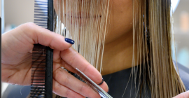 Стрижки волос в салоне красоты